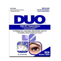 Produktbild för DUO Quick-Set Brush-On Lash Adhesive Clear 5g
