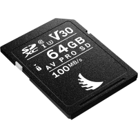 Miniatyr av produktbild för Angelbird SD AV PRO SDXC, SD 6.1, UHS-I, R100/W52 (V30) 64GB