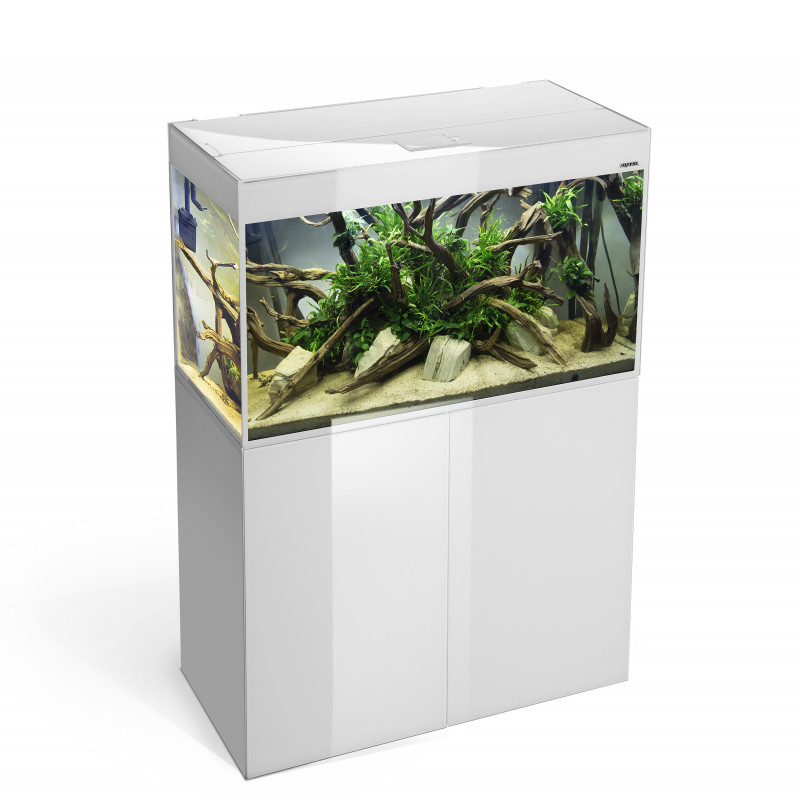 Produktbild för Akvarium Glossy Vit