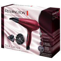 Produktbild för Remington T|Studio Silk hårfön 2400 W Röd