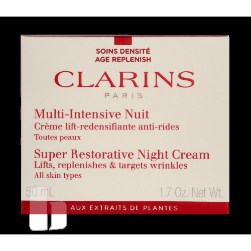 Clarins Clarins Super Restorative Night Cream Lifts Replenish & Target Wrinkles - All Skin Types 50 ml