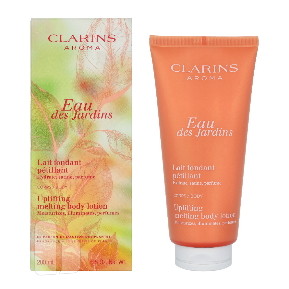 Produktbild för Clarins Eau Des Jardins Uplifting Melting Body Lotion 200 ml