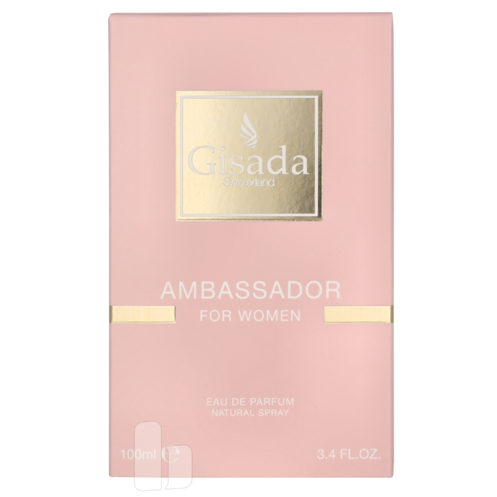Produktbild för Gisada Ambassador For Women Edp Spray 100 ml