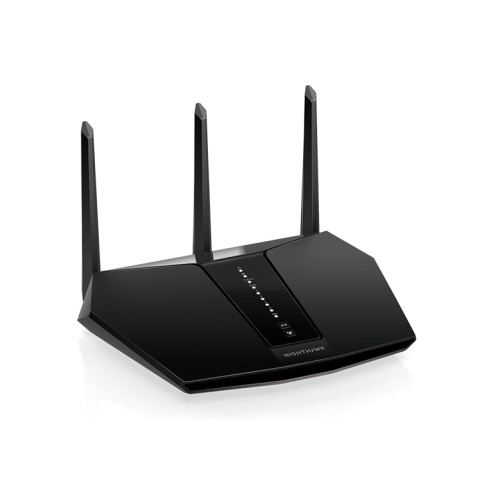 Netgear NETGEAR Nighthawk AX/5-Stream AX2400 WiFi 6 Router (RAX30) trådlös router Gigabit Ethernet Dual-band (2,4 GHz / 5 GHz) Svart