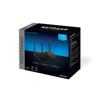 Produktbild för NETGEAR Nighthawk AX/5-Stream AX2400 WiFi 6 Router (RAX30) trådlös router Gigabit Ethernet Dual-band (2,4 GHz / 5 GHz) Svart