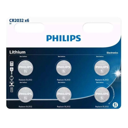 Philips Philips CR2032P601B hushållsbatteri CR2032 Litium
