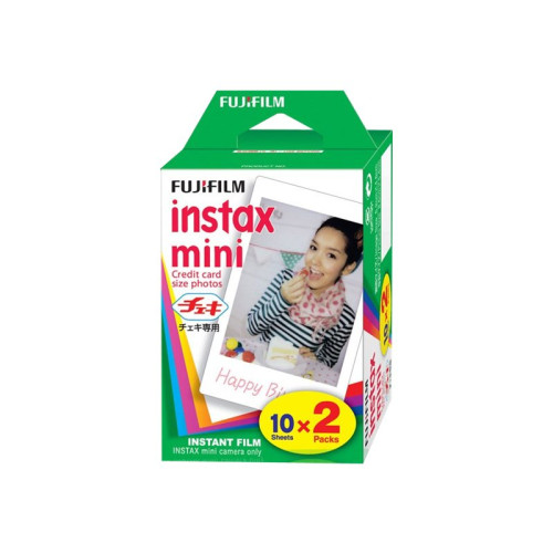 Fujifilm Fujifilm Instax Mini färgfilm för snabbframkallning - ISO 800 - 10 - 2 kassetter