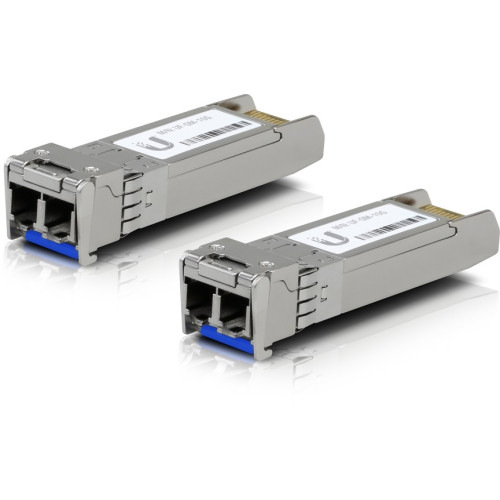 Ubiquiti Ubiquiti UACC-OM-SM-10G-D-2 transceiver-moduler för nätverk Fiberoptik 10000 Mbit/s SFP+ 1310 nm