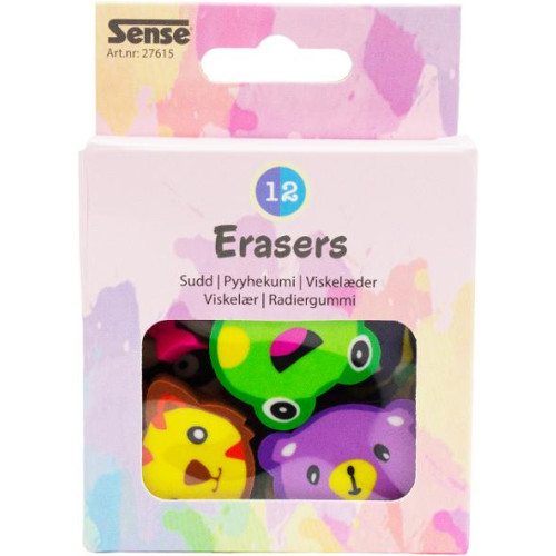 Sense Radergrummi SENSE figurer 12/fp