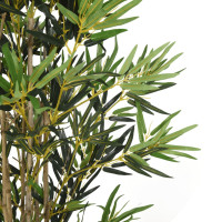 Produktbild för Konstväxt bambu 1380 blad 200 cm grön