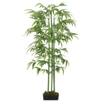Miniatyr av produktbild för Konstväxt bambu 384 blad 120 cm grön