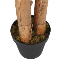 Produktbild för Konstgjord bananträd 19 blad 180 cm grön
