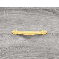 Produktbild för Högskåp Grå Sonoma 69,5x34x180 cm konstruerat trä