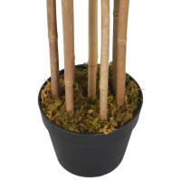 Produktbild för Konstväxt bambu 730 blad 120 cm grön