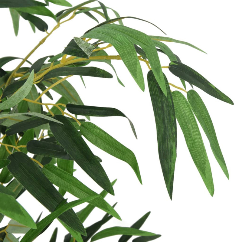 Produktbild för Konstväxt bambu 1520 blad 200 cm grön