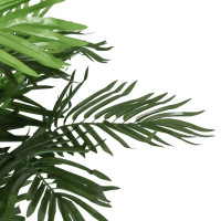 Miniatyr av produktbild för Konstväxt palm 18 blad 80 cm grön