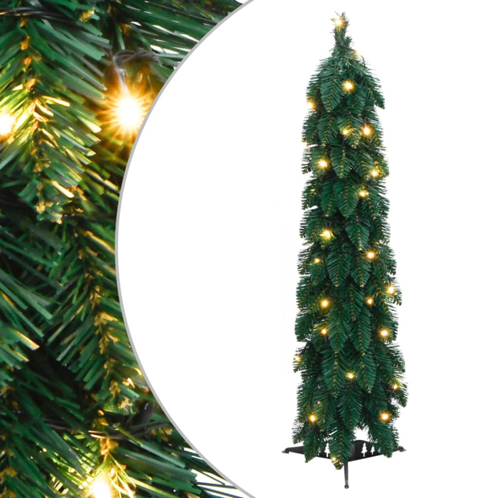 Produktbild för Belyst plastgran med 45 LEDs 90 cm