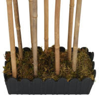 Miniatyr av produktbild för Konstväxt bambu 1095 blad 150 cm grön