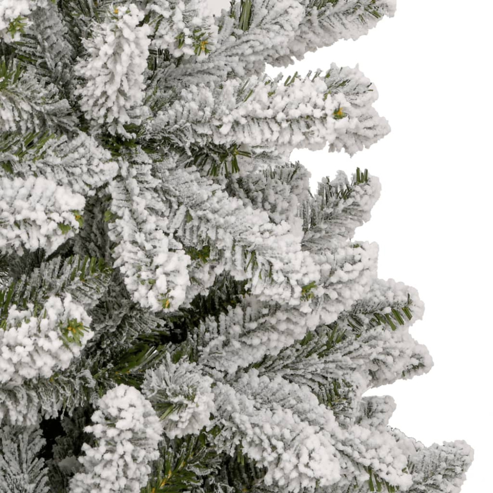 Produktbild för Plastgran med snö gångjärn 270 cm