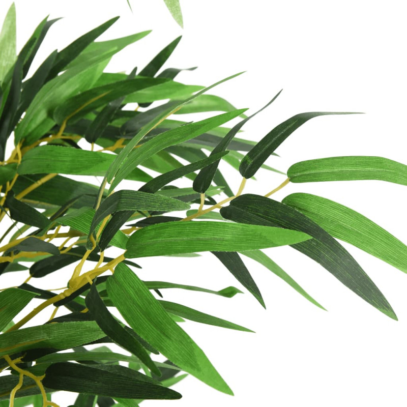 Produktbild för Konstväxt bambu 988 blad 150 cm grön