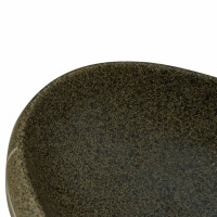 Produktbild för Handfat flerfärgad oval 59x40x15 cm keramik