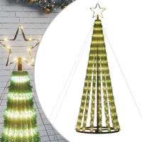 Produktbild för LED julgran 339 LEDs varmvit 180 cm