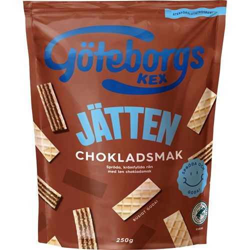 Göteborgs Jätten Rån Choklad 250 g