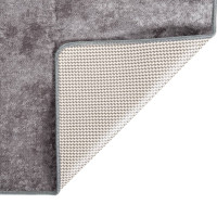 Miniatyr av produktbild för Matta tvättbar grå 120x170 cm halkfri