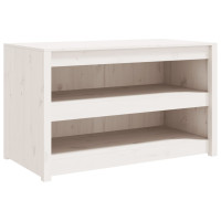 Produktbild för Köksskåp för utomhusbruk vit 106x55x64 cm massiv furu