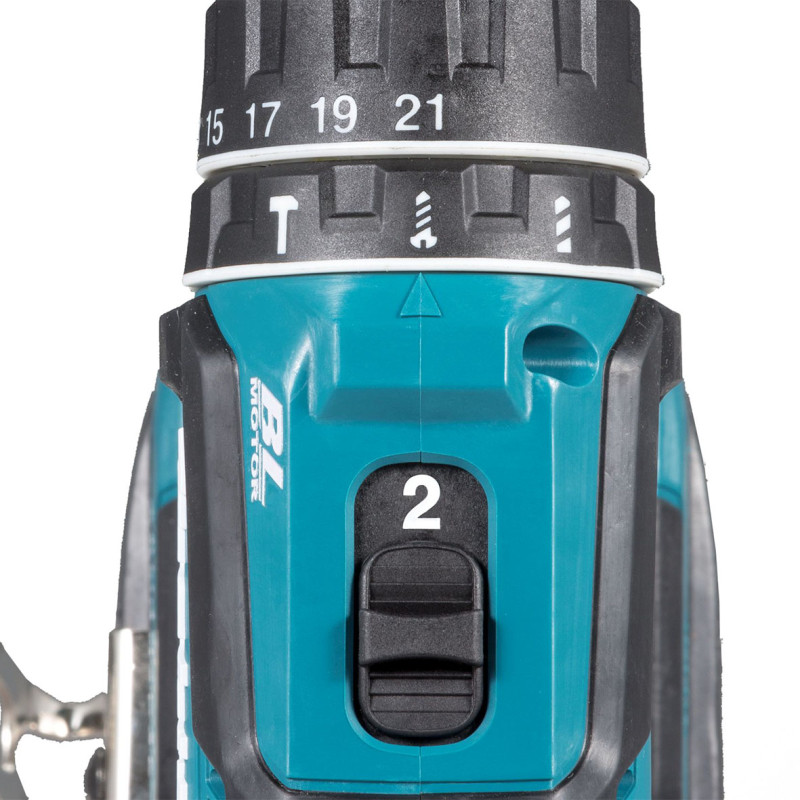 Produktbild för Makita DHP485Z borr utan nyckel 1,1 kg Svart, Blå