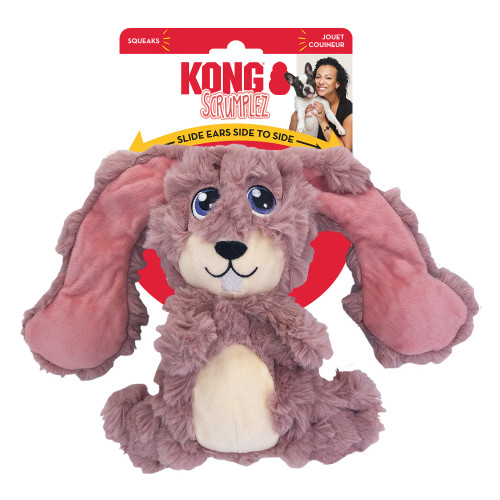 KONG Hundleksak Scrumplez Bunny Med KONG 20x28x7,5 cm