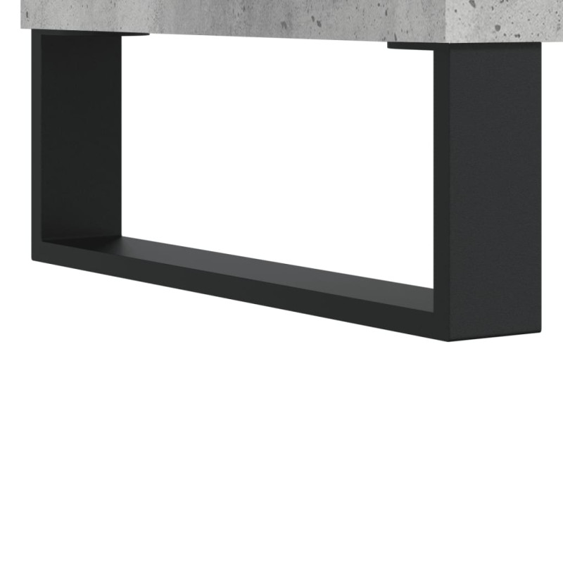 Produktbild för Soffbord 2 st betonggrå 50x46x35 cm konstruerat trä