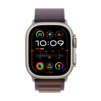 Miniatyr av produktbild för Apple Watch Ultra 2 OLED 49 mm Digital 410 x 502 pixlar Pekskärm 4G Titan GPS
