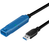 Produktbild för Aktiv USB 3.0-förlängningskabel 5 Gbps 10m