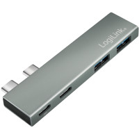Produktbild för Dual USB 3.2 Gen2x2-hub 4-portar PD 100W