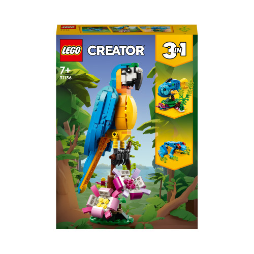 LEGO LEGO Creator 3-in-1 Creator Exotisk papegoja