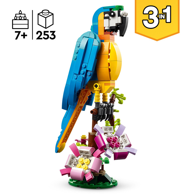 Produktbild för LEGO Creator 3-in-1 Creator Exotisk papegoja