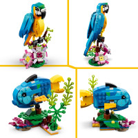 Miniatyr av produktbild för LEGO Creator 3-in-1 Creator Exotisk papegoja
