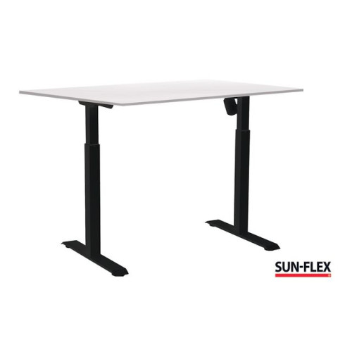 SUN-FLEX® Bord SUN-FLEX I höj/sänk 120x80 sva/vit