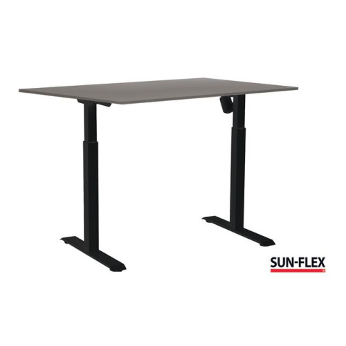 SUN-FLEX® Bord SUN-FLEX II höj/sänk 160x80 sva/grå