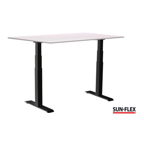 SUN-FLEX® Bord SUN-FLEX VI höj/sänk 120x80 sva/vit