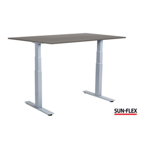 SUN-FLEX® Bord SUN-FLEX VI höj/sänk 160x80 grå/grå