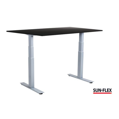 SUN-FLEX® Bord SUN-FLEX VI höj/sänk 160x80 grå/sva