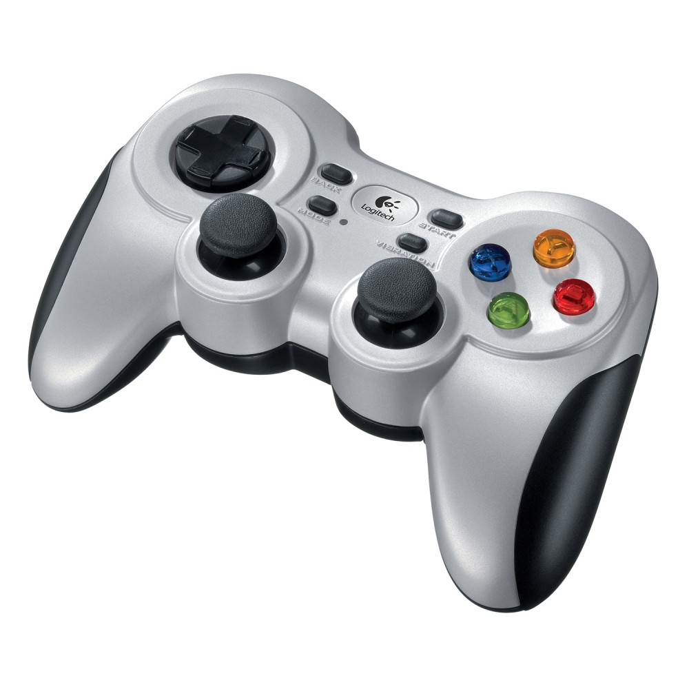 Produktbild för Logitech G F710 Svart, Silver RF Spelplatta Analog / Digital PC