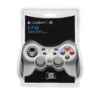 Produktbild för Logitech G F710 Svart, Silver RF Spelplatta Analog / Digital PC
