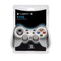 Produktbild för Logitech G F710 Svart, Silver RF Spelplatta Analog / Digital PC