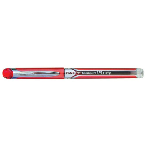 PILOT Bläckkulpenna PILOT Hi-Tec V5 Grip röd