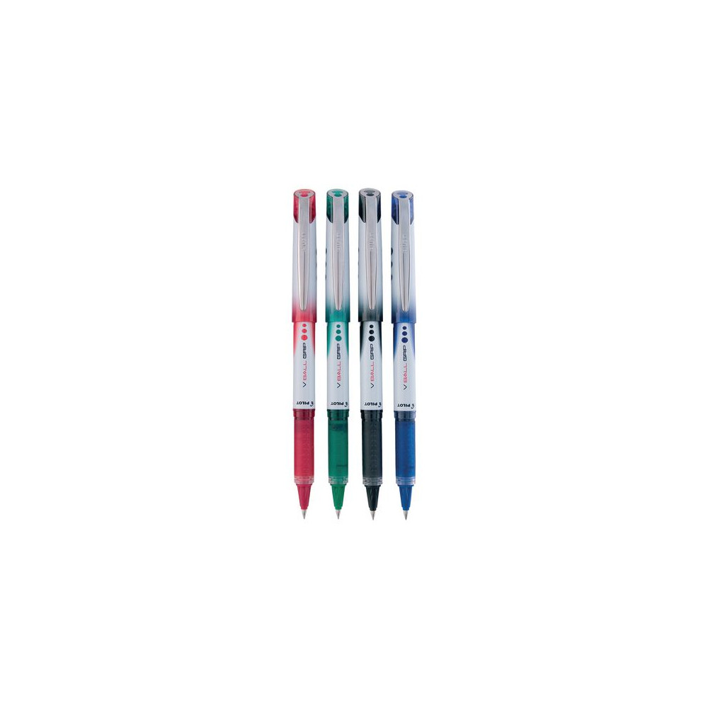 Produktbild för Bläckkulpenna PILOT Hi-Tec V5 Grip röd