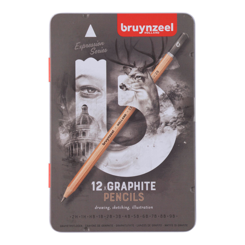 Produktbild för Bruynzeel 60311012 blyertspenna Multi 12 styck