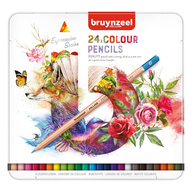 Produktbild för Bruynzeel Expression Multifärg 24 styck